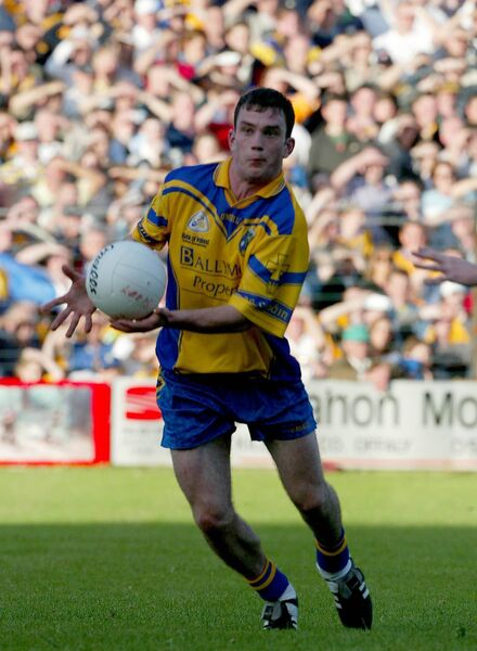St. Nathy's success in 2000 kickstarted a Roscommon career for St. Croan's defender, Eamon Towey. Picture: INPHO/Morgan Treacy