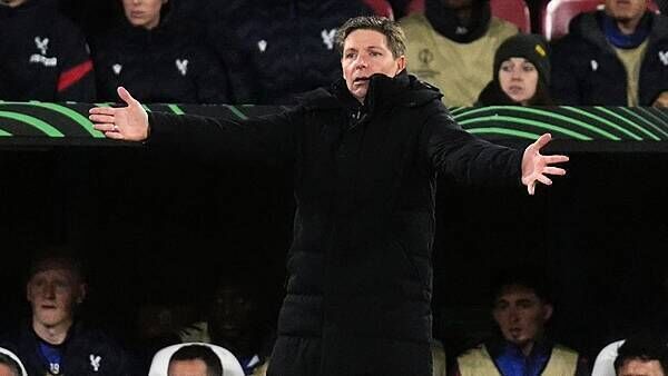 Oliver Glasner questions Crystal Palace fans booing after draw with Larnaca