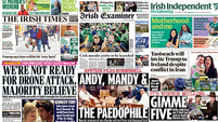 What the papers say: Saturday's front pages