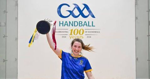 Tully rewrites history books to become All-Ireland Ladies’ Open Singles handball champion 