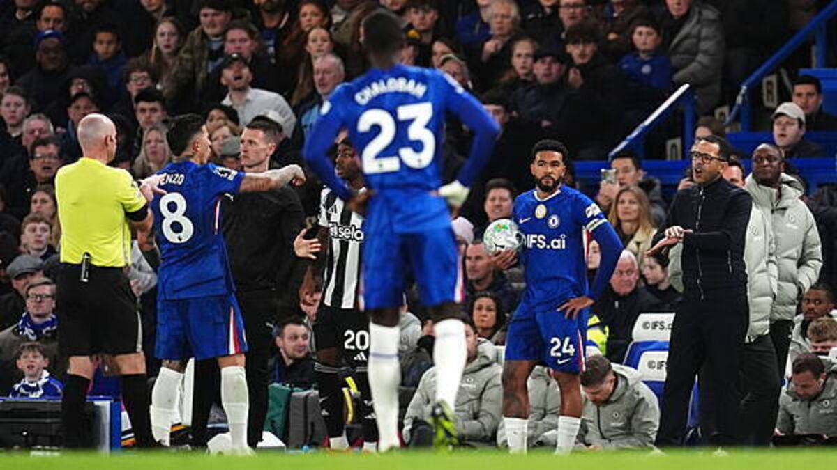 Liam Rosenior: Paul Tierney should focus on refereeing instead of Chelsea huddle