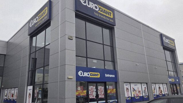 <p>The Eurogiant store in Daneswell Business Park,</p>