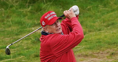 Donald Trump ‘going to try’ to attend Irish Open