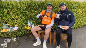 Roscommon duo go the distance with 100 mile run for Pieta