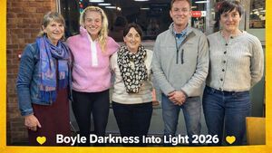Local Notes: Darkness into Light, Percy French afternoon and church gate collection