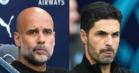 Comparing Pep Guardiola and Mikel Arteta ahead of Carabao Cup final
