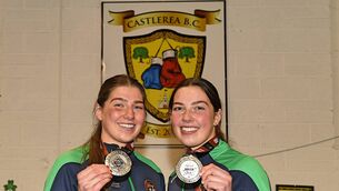 <p>Aoife and Lisa O'Rourke, Castlerea Boxing Club, feature in the latest world rankings. </p>