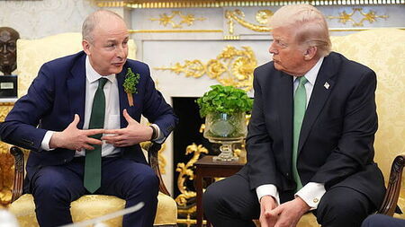 Martin emerges unscathed, and with credit, from Trump meeting