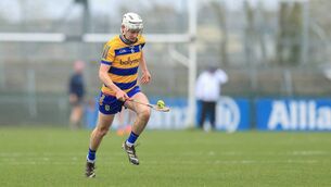 <p>LIKE A DUCK TO WATER: Tommy Morris has hit the ground running in his maiden year as a Roscommon senior hurler. Picture: Bernie O'Farrell</p>