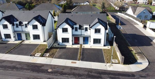 The new development comprises eight different house types. The new development comprises eight different house types.