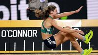 Kate O'Connor in pentathlon silver medal spot with one event remaining