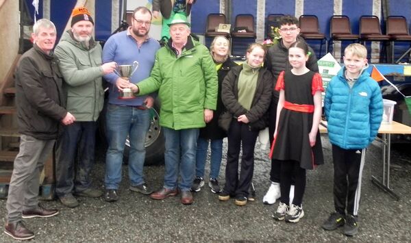 Well done to CCE Elphin and Elphin Set Dancers who won first and overall prize at this year's St. Patrick's Day Parade. 