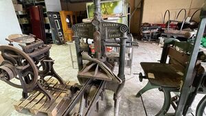 Strokestown Democrat printing press returns to its original home