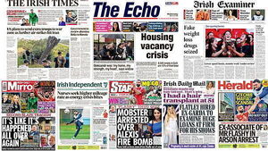 What the papers say: Wednesday's front pages