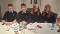 Roscommon school takes part in debating final