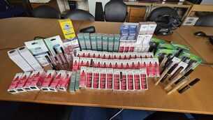 <p>The recovered stolen items.</p> <p>The recovered stolen items.</p>