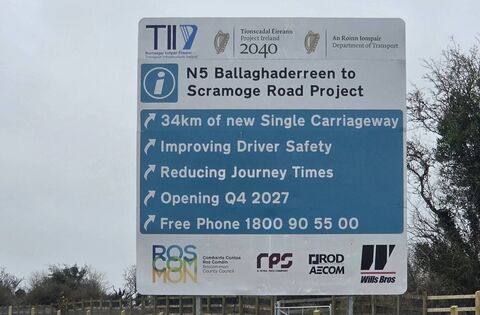 Transport Minister officially opens Frenchpark bypass