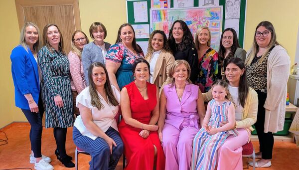 Staff of Happy Feet Childcare pictured at the opening of the new Happy Feet Childcare facility at Tarmon, Castlerea. Pic: Liam Reynolds Staff of Happy Feet Childcare pictured at the opening of the new Happy Feet Childcare facility at Tarmon, Castlerea. Pic: Liam Reynolds