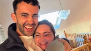 <p>Fergal surprised his family after returning to Arigna from Australia.</p>