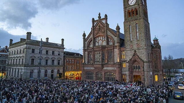 Thousands gather for vigil in memory of mother-of-two Amy Doherty