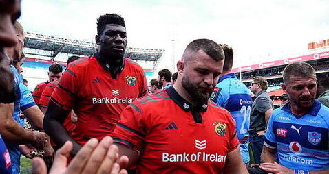 Munster playoff hopes hit by defeat in Pretoria