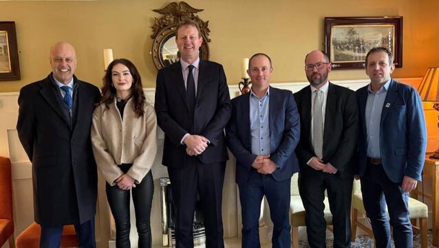 Justice minister visited the county today