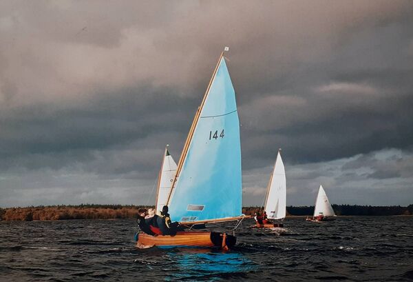 Jimmy's second home out on the Shannon.