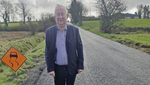 <p>Councillor Michael Holland has welcomed the resurfacing and drainage works being carried out on the L1635 Rathcarren-Ballintubber road.</p> <p>Councillor Michael Holland has welcomed the resurfacing and drainage works being carried out on the L1635 Rathcarren-Ballintubber road.</p>