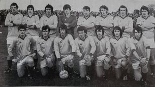 <p>The Roscommon U-21 football panel that were crowned All-Ireland champions in 1978. Back row (l-r): R. O'Beirne, G. Connellan, T. McManus, B. Kenny, H. Crowley, G. Fitzmaurice, P. Dolan and S. Tighe. Front row (l-r): C. Reynolds, A. McHugh, S. Hayden (captain), M. Finneran, G. Emmett, E. Egan and D. Newton. </p>