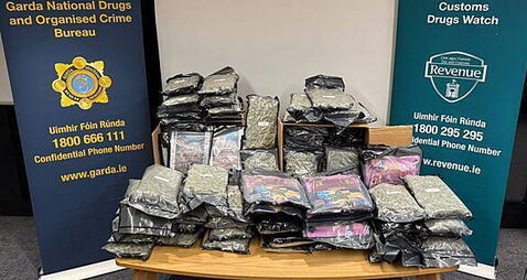 Two men arrested after drugs worth €1 million seized in Louth