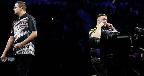 Gian van Veen brands Luke Littler ‘out of order’ as Dutchman edges fiery clash