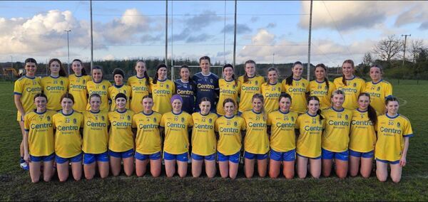 The Roscommon minor girls' football panel that defeated Mayo in the Connacht GAA Centre of Excellence on Wednesday evening. Picture: Roscommon LGFA