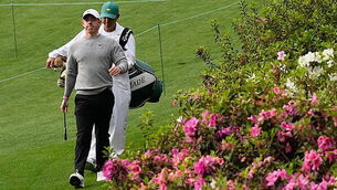 Report: Tiger Woods arrives in Augusta intent on playing Masters