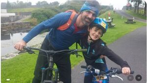 Tulsk father and son tackle 290km cycle challenge