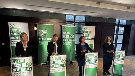 Irish neutrality should be put to a public vote, say Sinn Féin