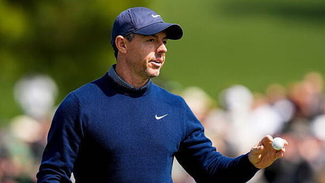 Rory McIlroy claims share of lead in hunt for back-to-back Masters victories