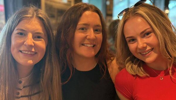 Roscommon supporters have been arriving in New York City over the last few days ahead of Sunday's encounter. Pic: Club Rossie