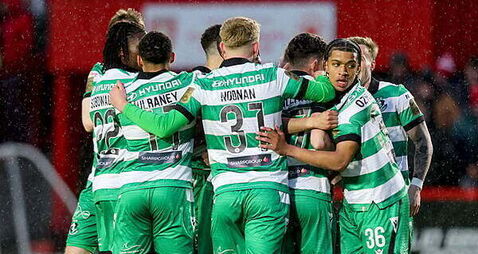 League of Ireland: Sligo Rovers beat Bohs 2-1, St Pat's lose to Shamrock Rovers