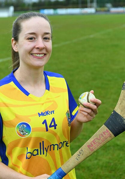 Roscommon junior camogie captain, Rachel Fitzmaurice, looking forward to Saturday's Division Three League final against Armagh at Abbotstown. Picture: Gerard O'Loughlin