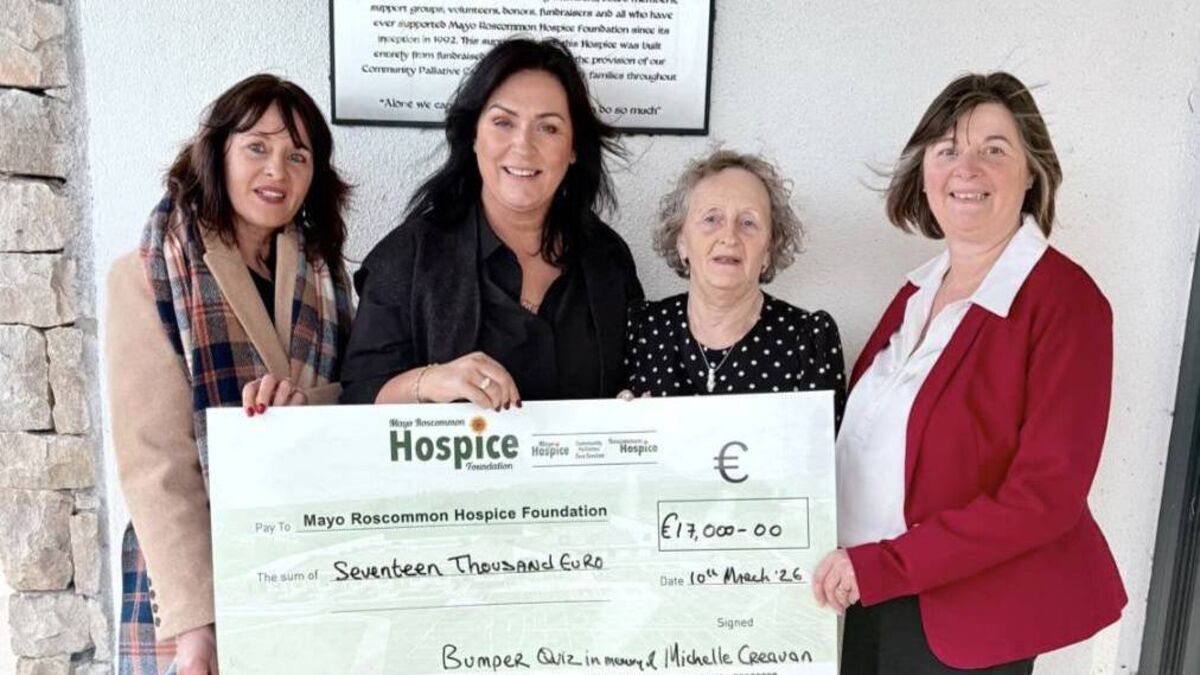 Quiz night in memory of Roscommon woman raises thousands