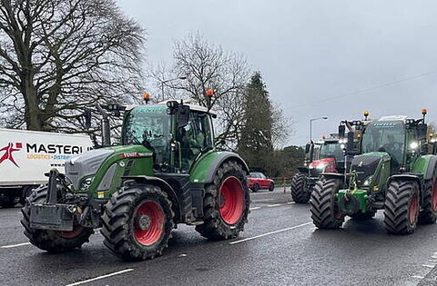 Fuel protesters bring disruption to roads in Northern Ireland