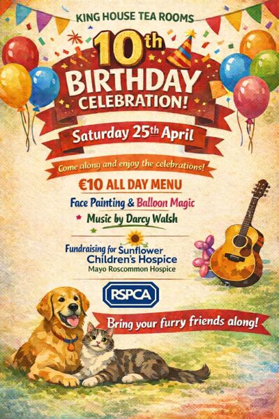 The Tea Rooms will be hosting a special day of celebration to mark the milestone anniversary. The Tea Rooms will be hosting a special day of celebration to mark the milestone anniversary.