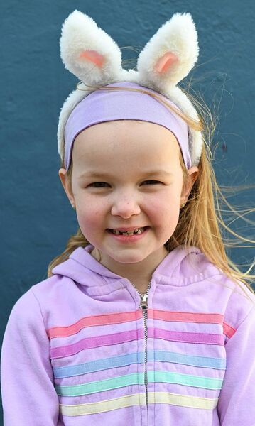 Ava Moran, Glenamaddy at the Roscommon Easter Parade. Pic: Gerard O'Loughlin