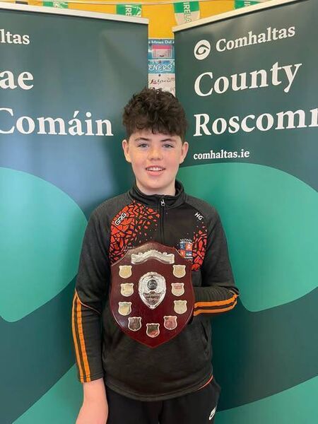 Huge congratulations to Henry Gunn, winner of the U-15 storytelling at Roscommon County Fleadh .Henry goes forward to Connacht Fleadh. Huge congratulations to Henry Gunn, winner of the U-15 storytelling at Roscommon County Fleadh .Henry goes forward to Connacht Fleadh.