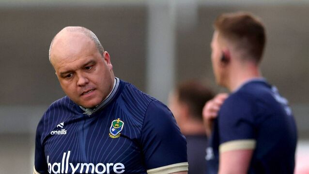 <p>Roscommon U-20 football manager, Cian Smith, was left frustrated by his side's efficiency in front of goal against Leitrim at King and Moffatt Dr. Hyde Park. Picture: INPHO/James Crombie</p>