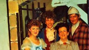 <p>Some of the cast in Boyle Musical Society's production of 'The Gipsy Baron' 40 years ago, including Frank Feighan. Picture: Boyle Musical Society</p>