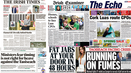 What the papers say: Friday's front pages