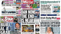 What the papers say: Saturday's front pages