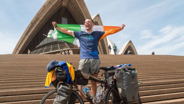 Special homecoming event for Roscommon man after global charity cycle raises €210k