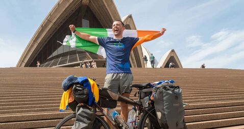 Special homecoming event for Roscommon man after global charity cycle raises €210k